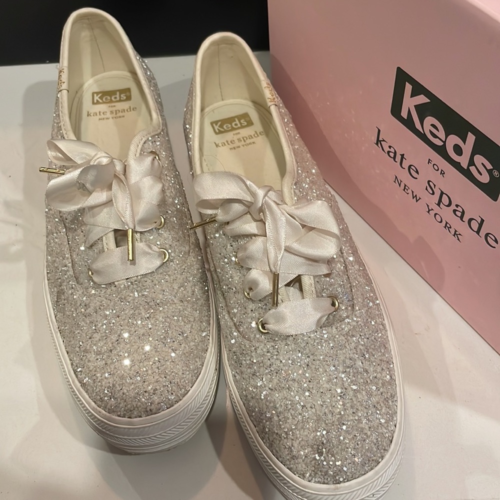Kate Spade Glitter Sneakers
